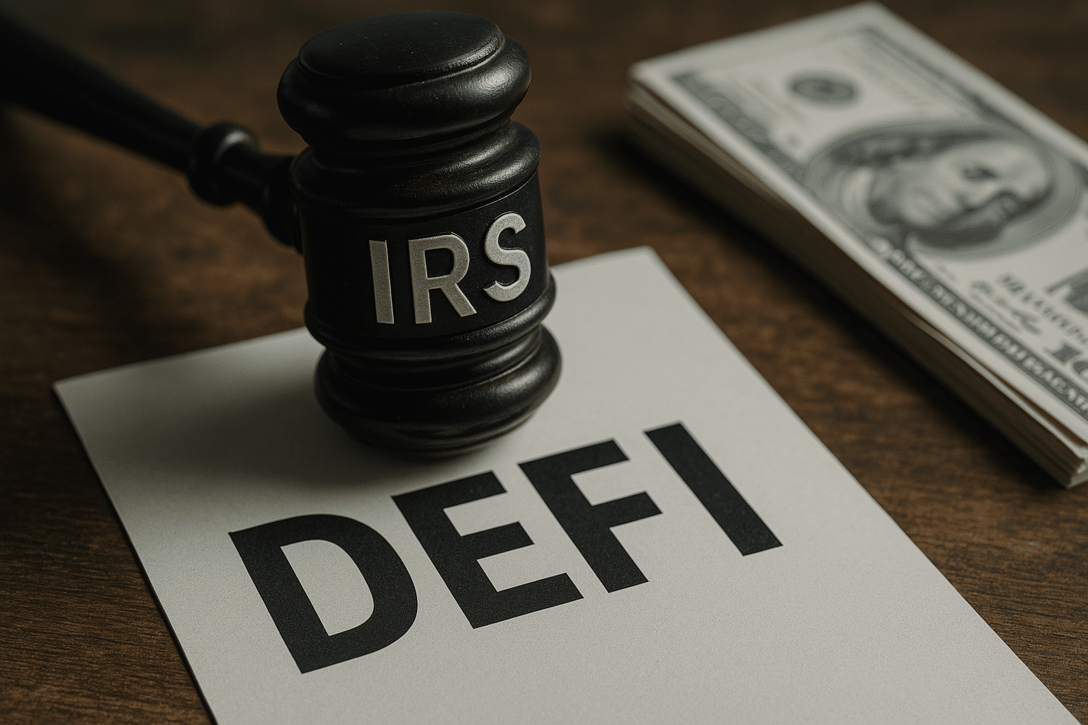 IRS DeFi rule repeal crypto regulation