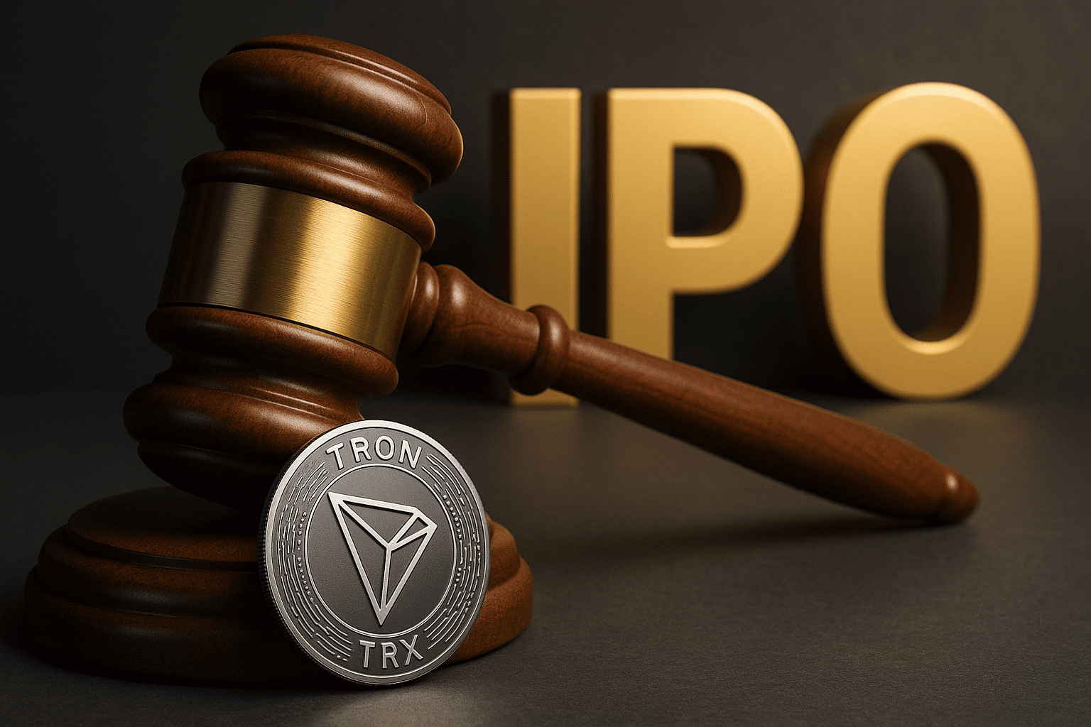 Tron IPO plan TRX bullish momentum