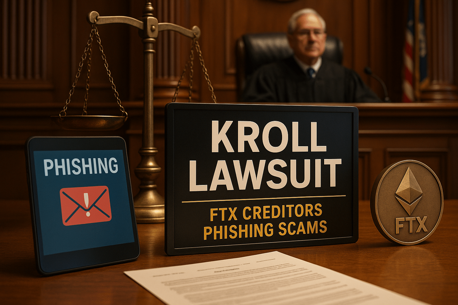 Kroll lawsuit and FTX creditors facing phishing scams after data breach