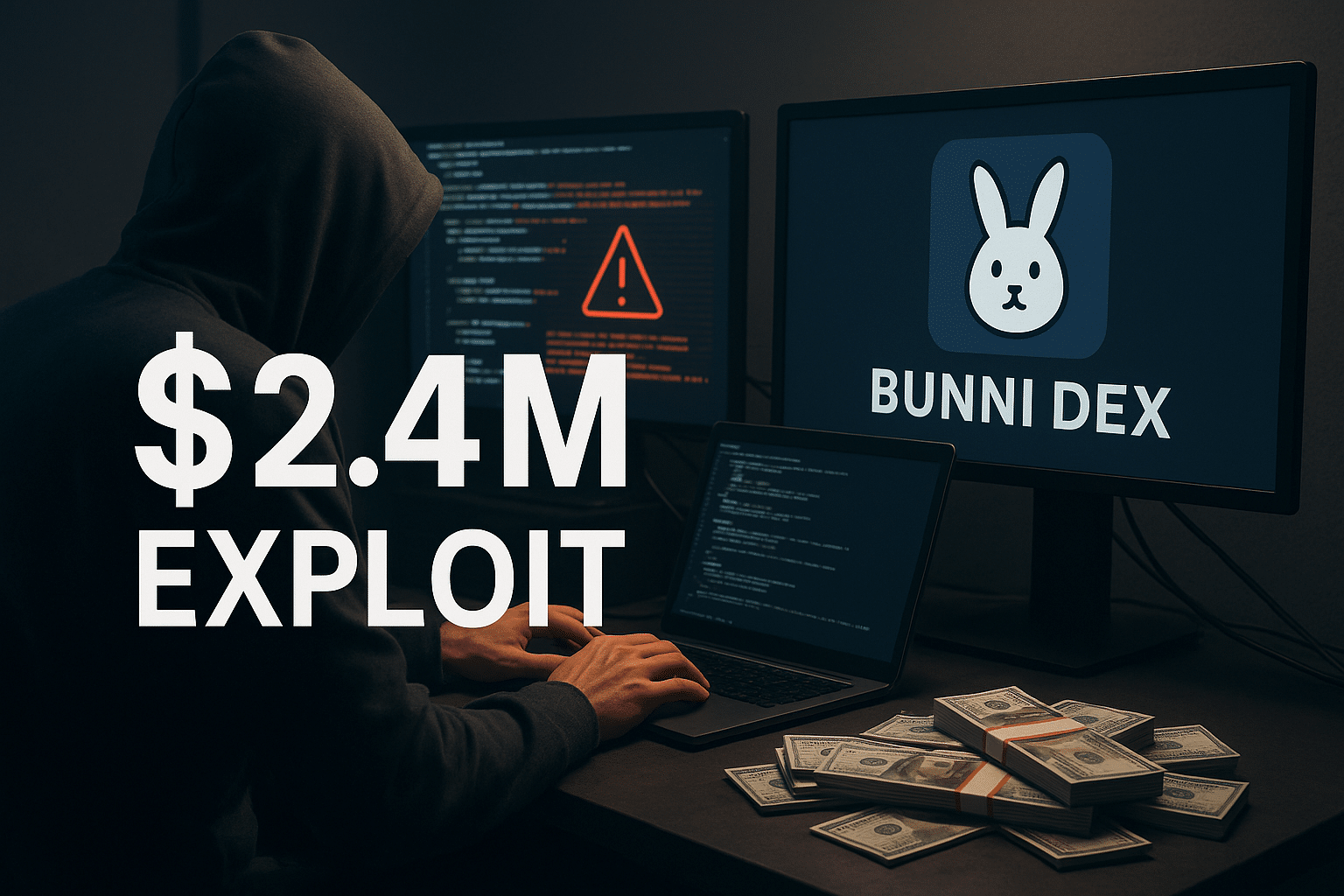 Bunni DEX exploit reveals $2.4M security vulnerability in DeFi