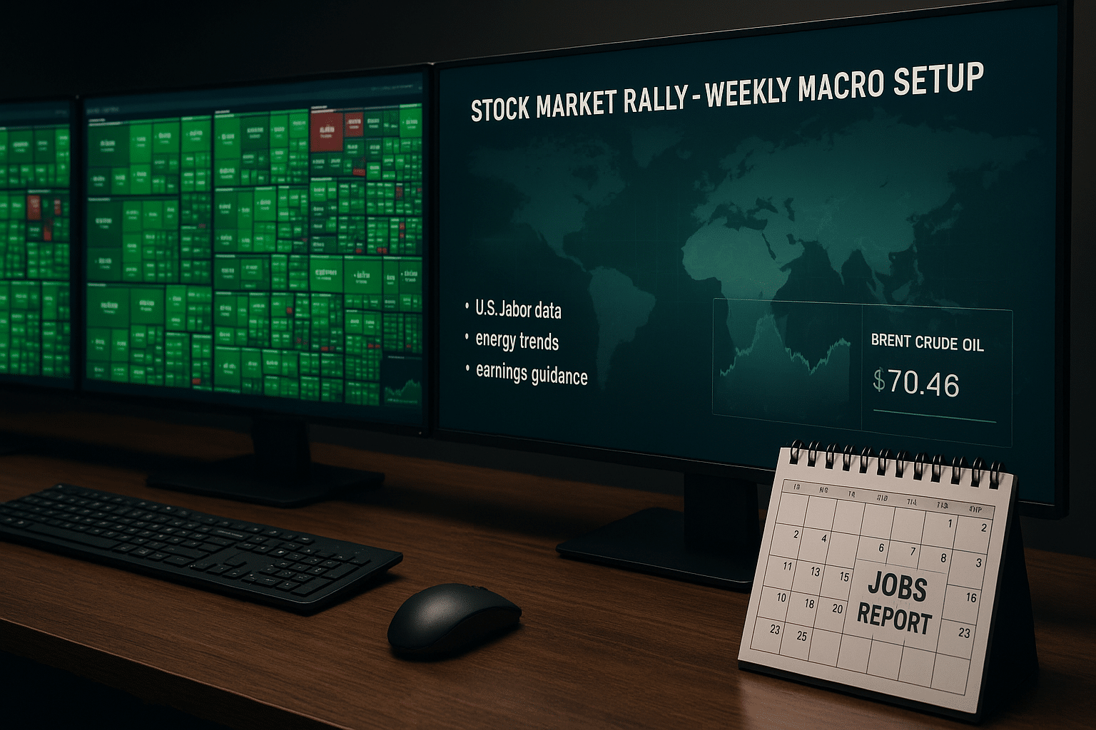 Stock Market Rally Builds, Jobs Data Takes Center Stage