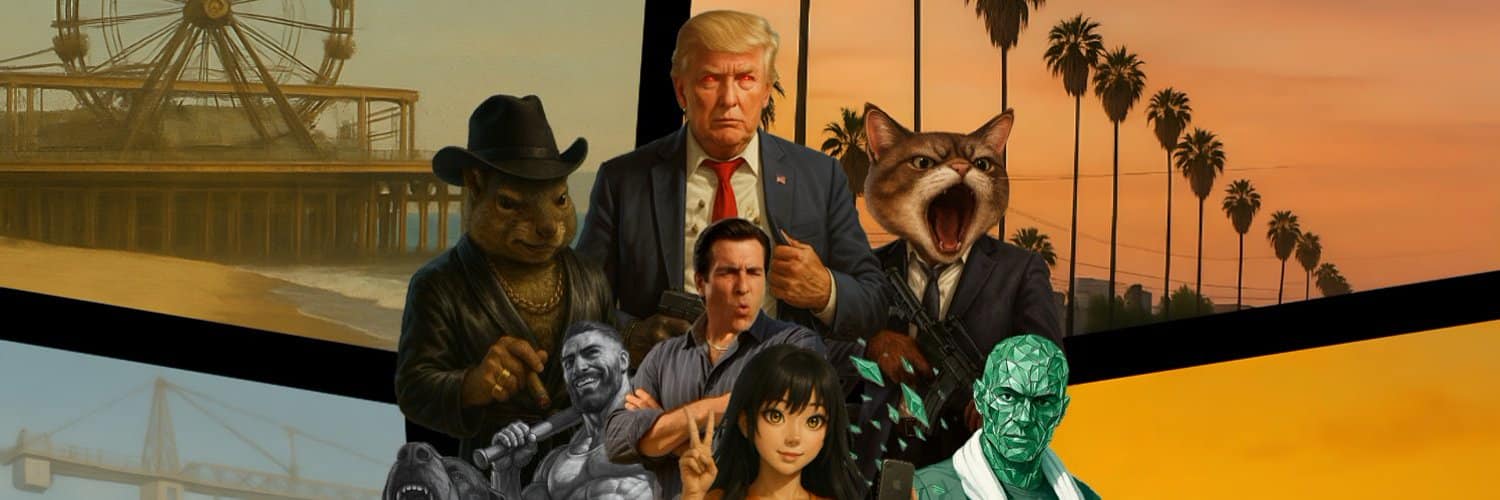 Meme Theft Auto Web4 gaming project with $MTA token in Meme City