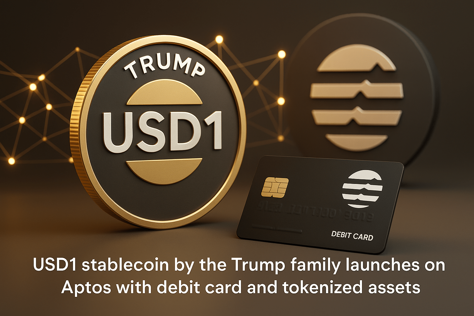 Trump family stablecoin USD1 launching on Aptos blockchain