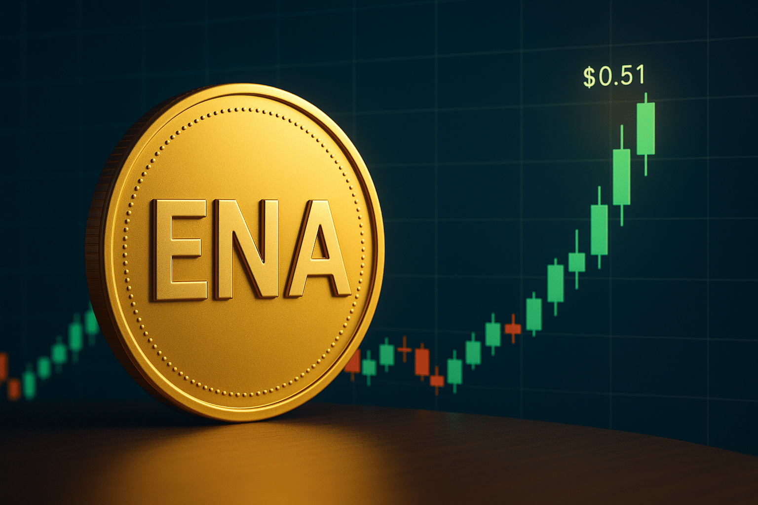 Ethena price recovery and bullish momentum toward $0.51 resistance level