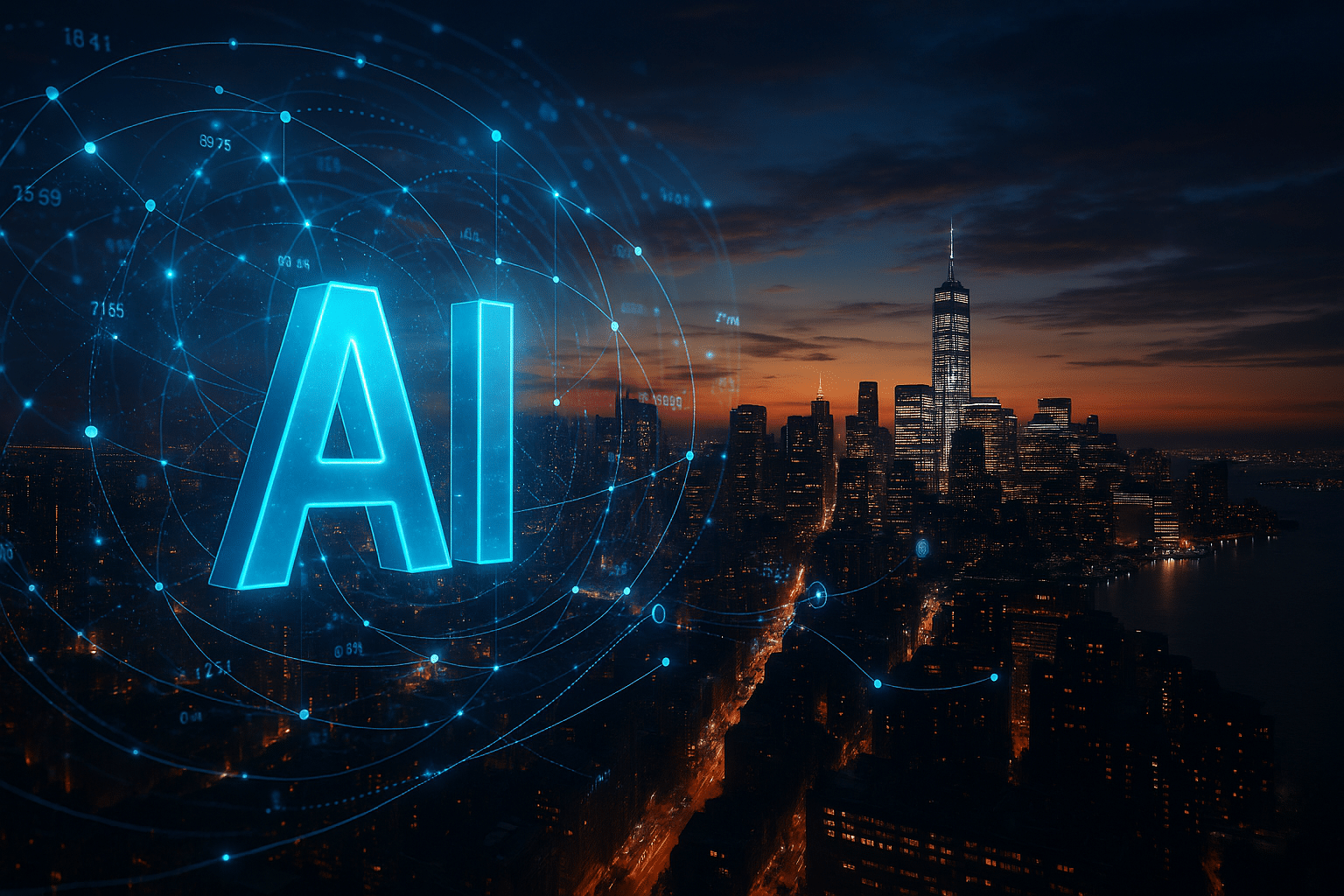 AI boom or bubble with artificial intelligence technology concept