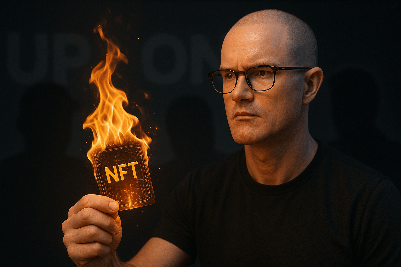 Brian Armstrong’s $25 Million NFT Burn Sparks “Up Only” Revival and Crypto Nostalgia