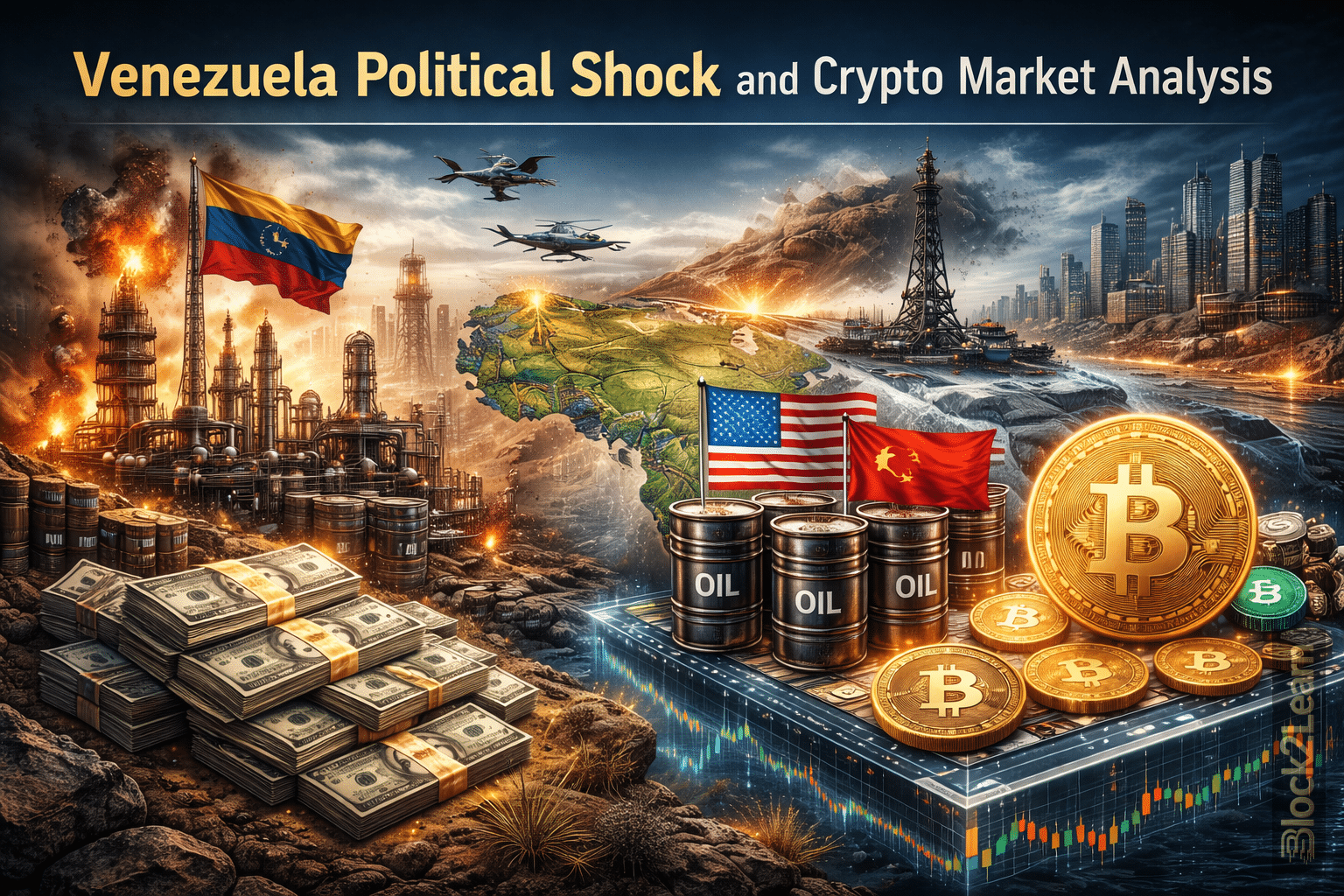 Venezuela political shock impacting oil markets and global crypto adoption
