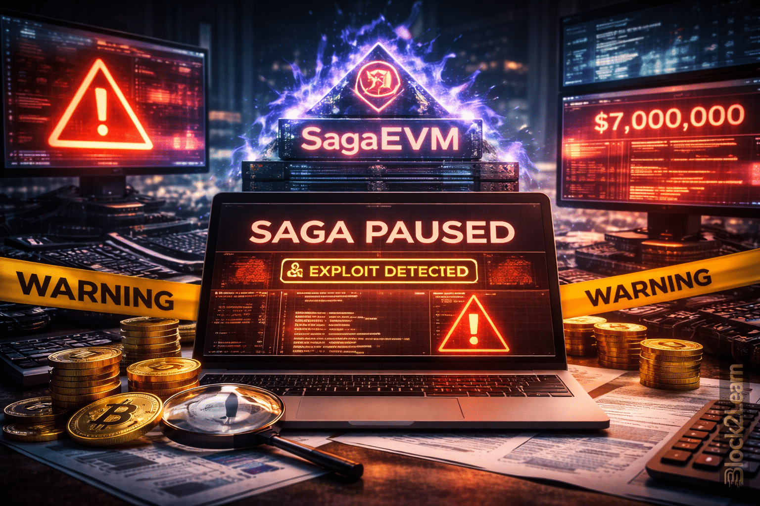 SagaEVM Security Incident Highlights Structural Risks in App-Specific Blockchains