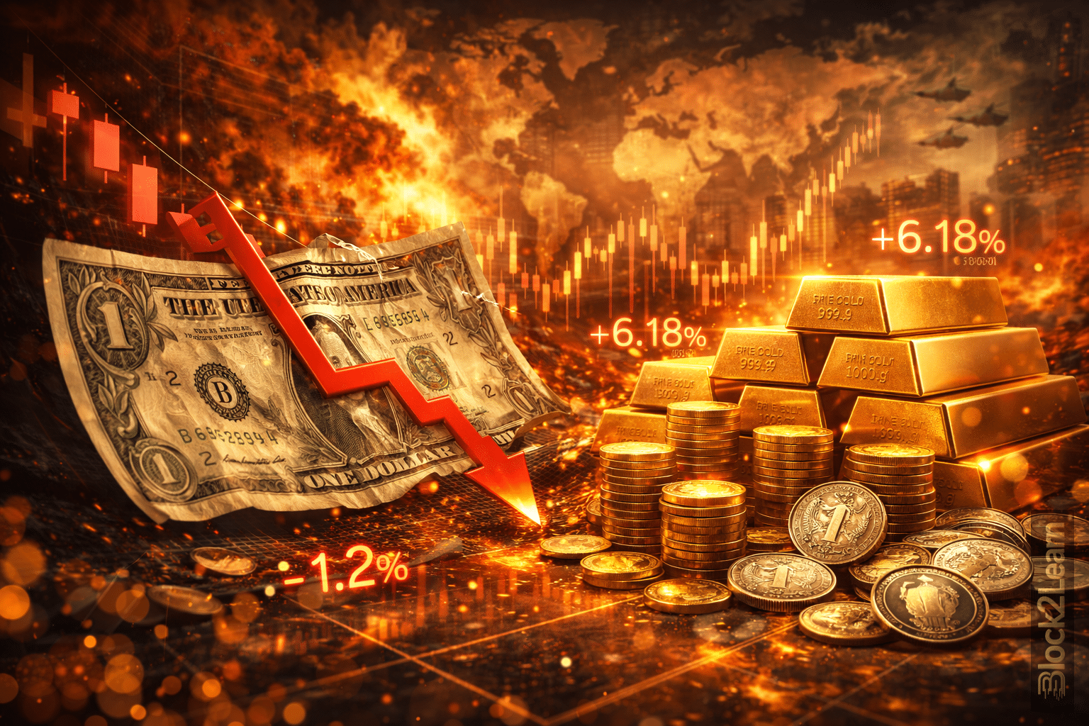 Weak dollar and precious metals surge signal a macro regime shift