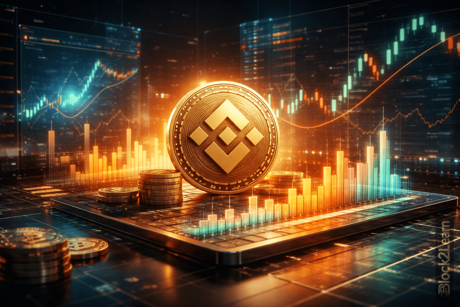 BNB trading volume surge reflected through market structure and liquidity analysis