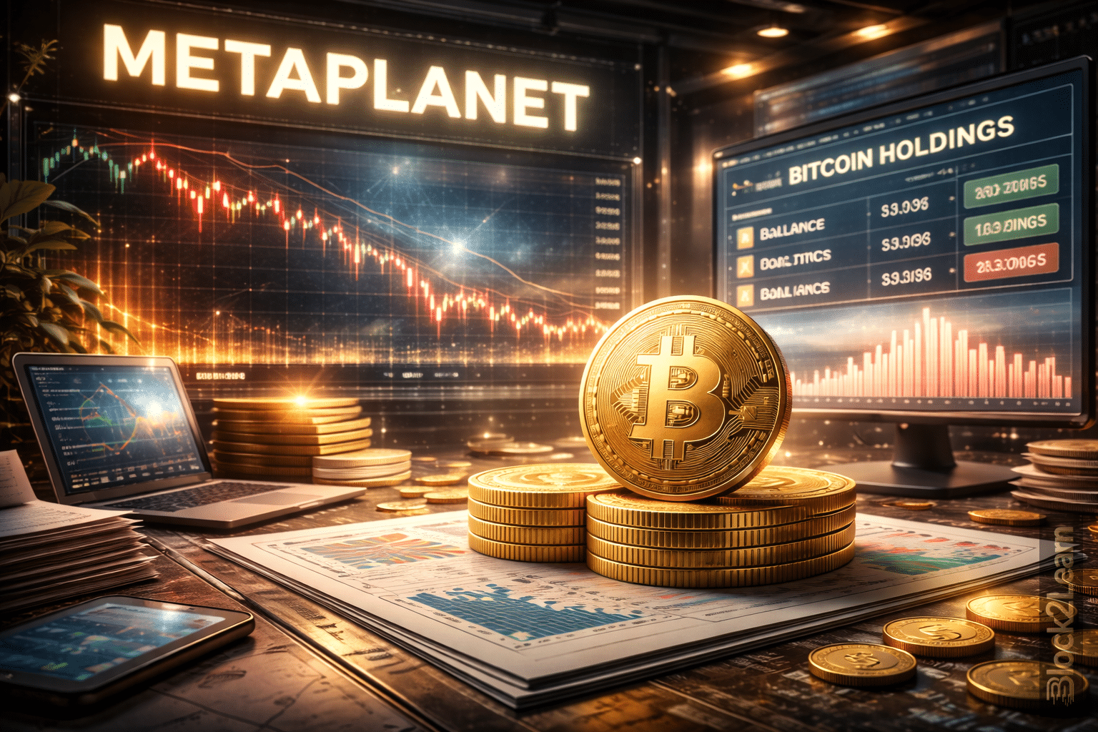 Metaplanet Bitcoin strategy during market capitulation with corporate balance sheet exposure to Bitcoin
