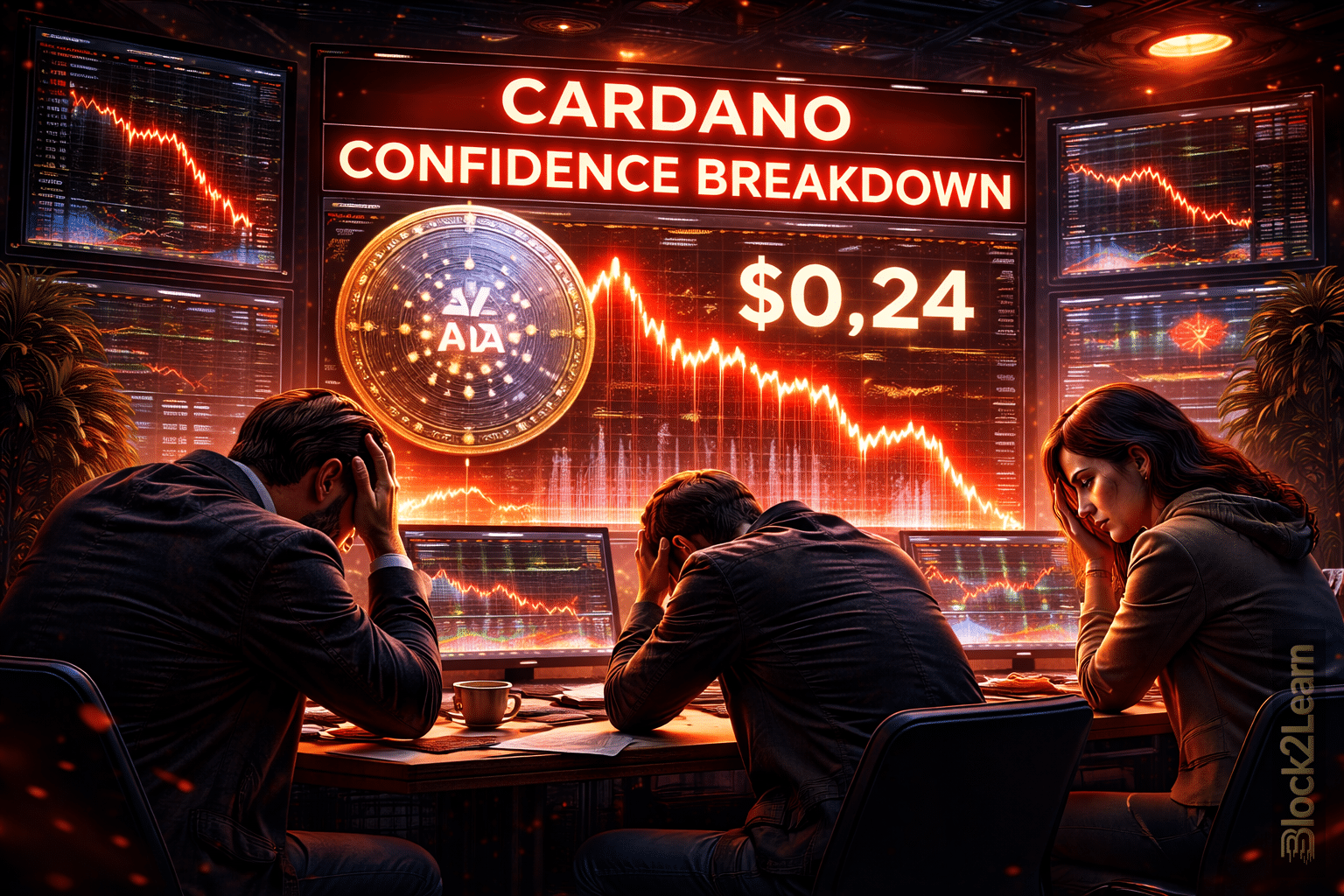 Cardano Market Confidence Breakdown: ADA Tests Long Term Belief at Cycle Lows