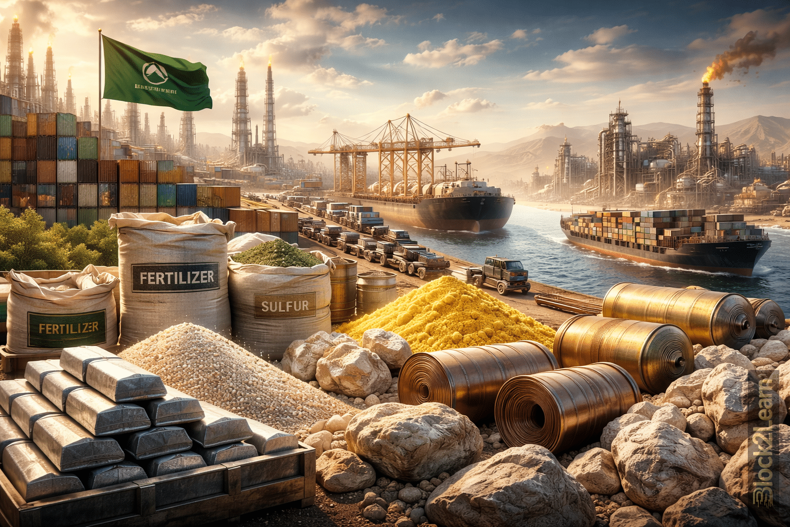 Middle East critical commodities reshape global supply chains