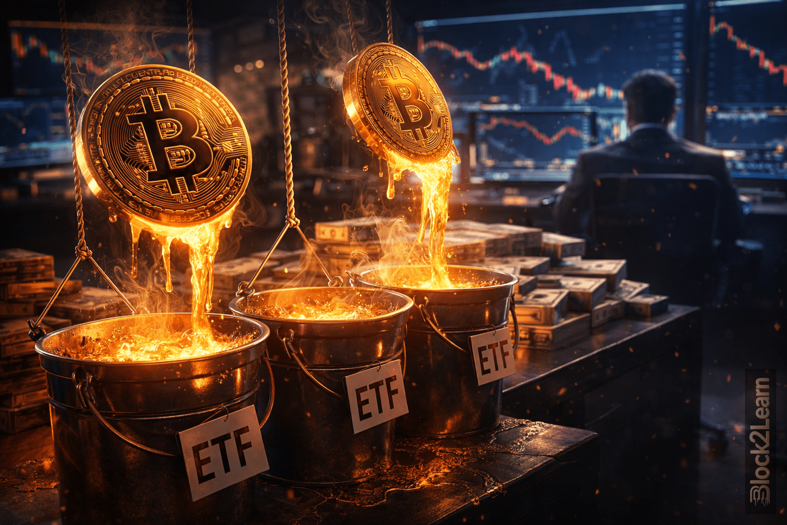 Bitcoin ETF outflows and institutional capital hesitation