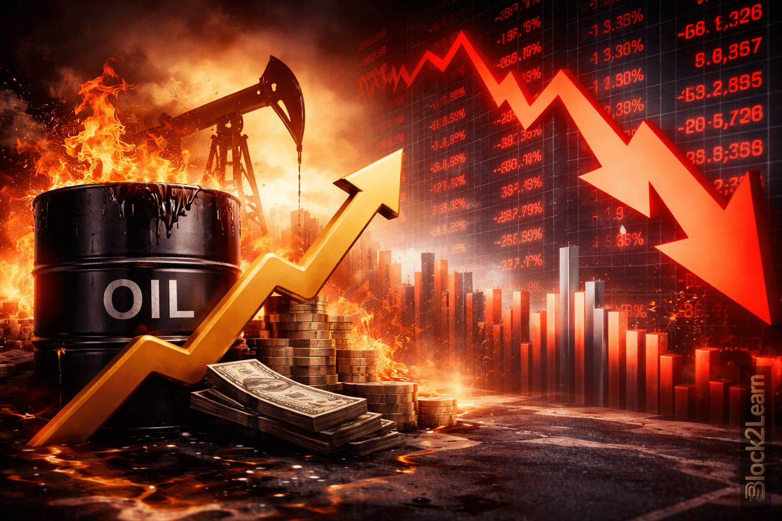 Oil price surge and stock market decline 2026: what it really means for investors
