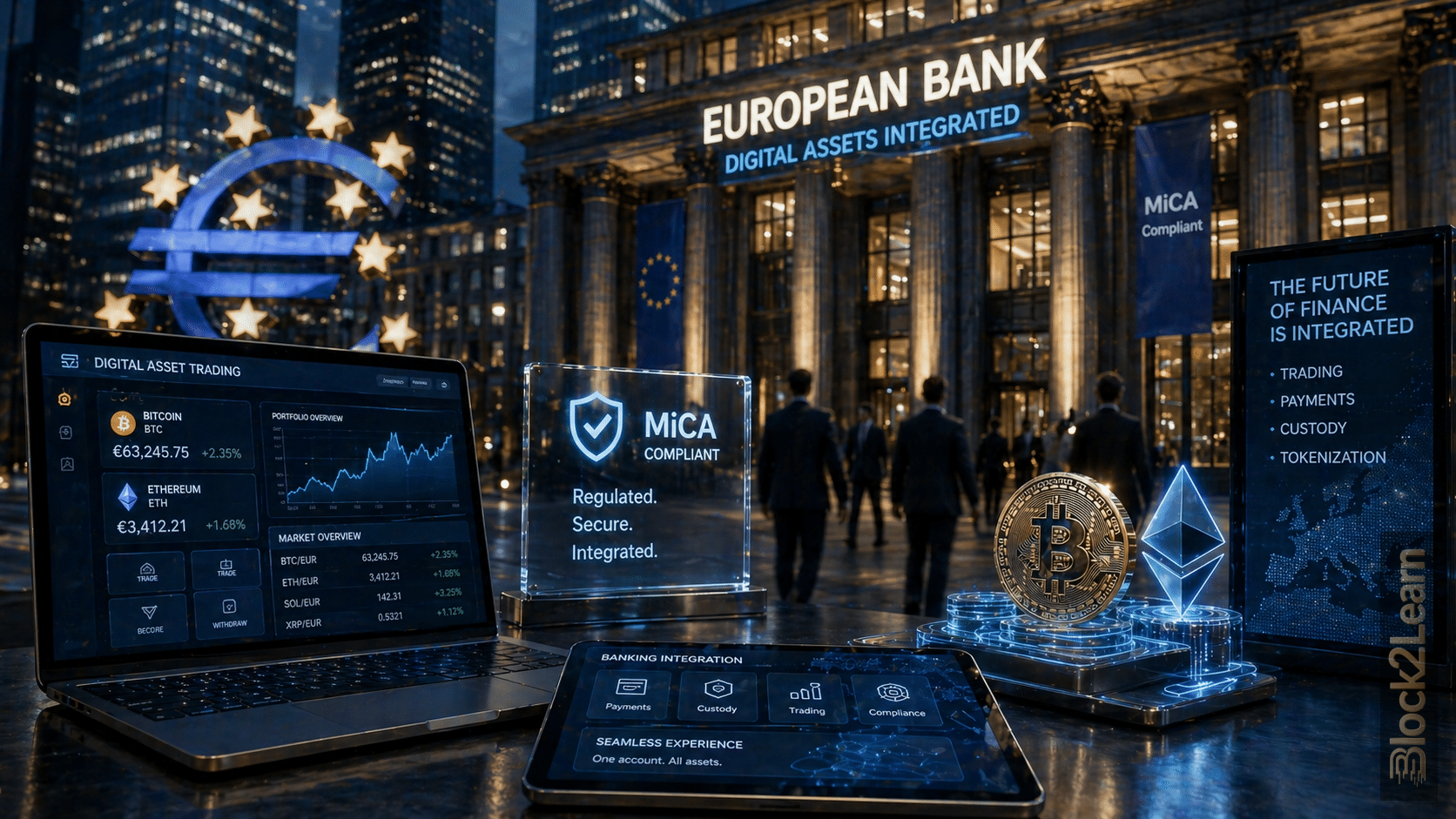 European Banks Crypto Integration Is Redefining Market Structure