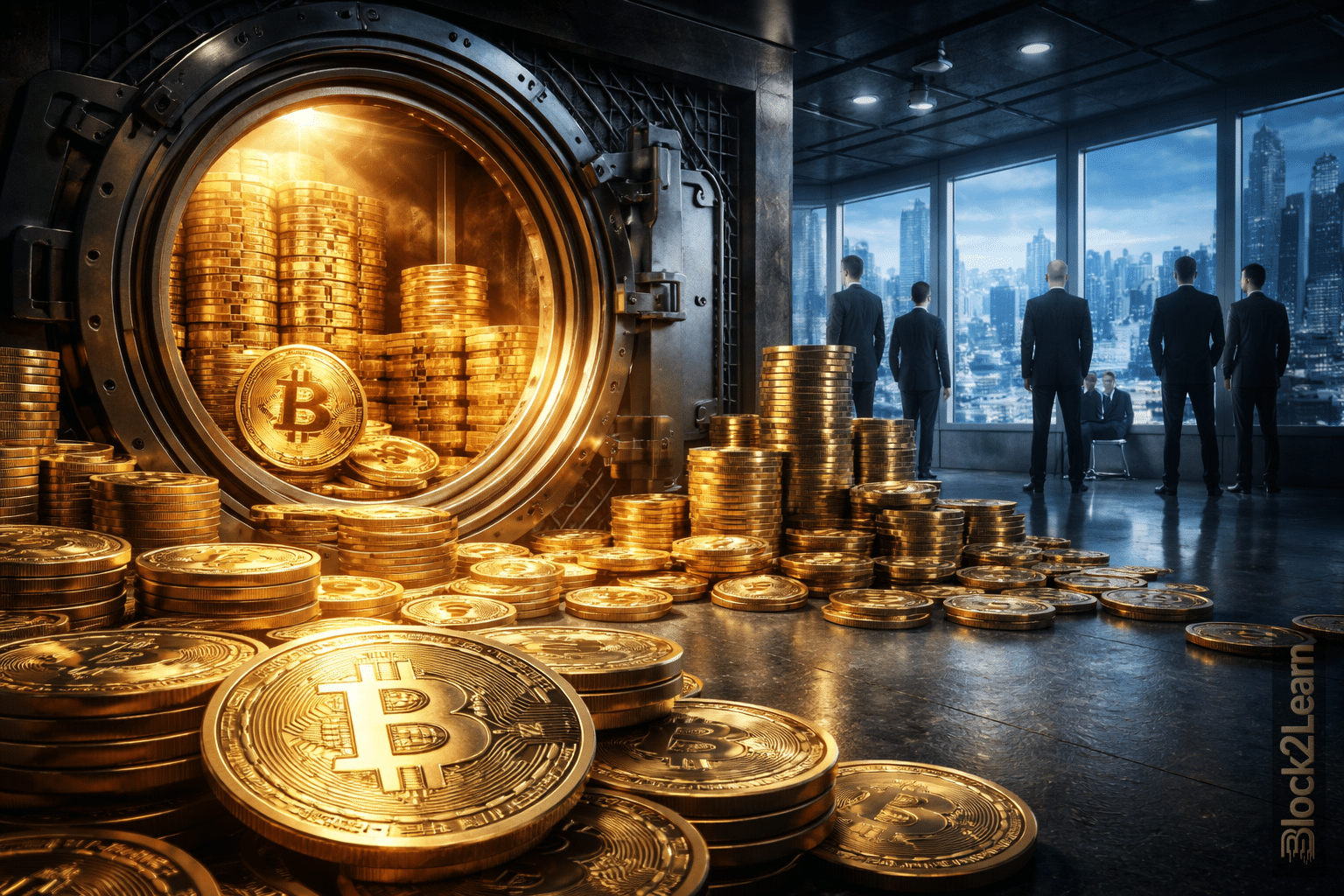 Bitcoin accumulation strategy institutional holdings growth