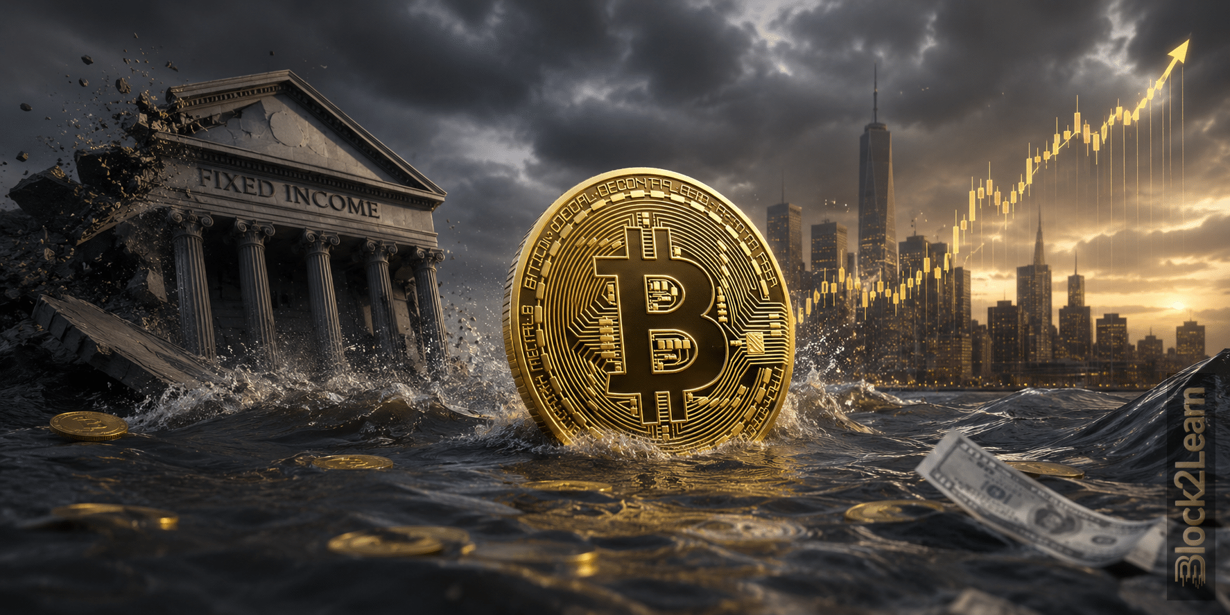 Bitcoin liquidity rotation amid bond market stress and macroeconomic uncertainty