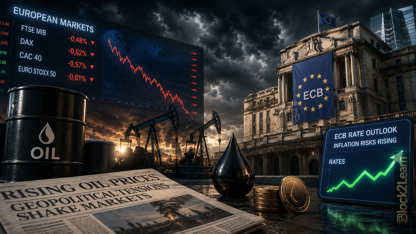 Rising Oil Prices and ECB Rate Fears Are Reshaping Global Markets