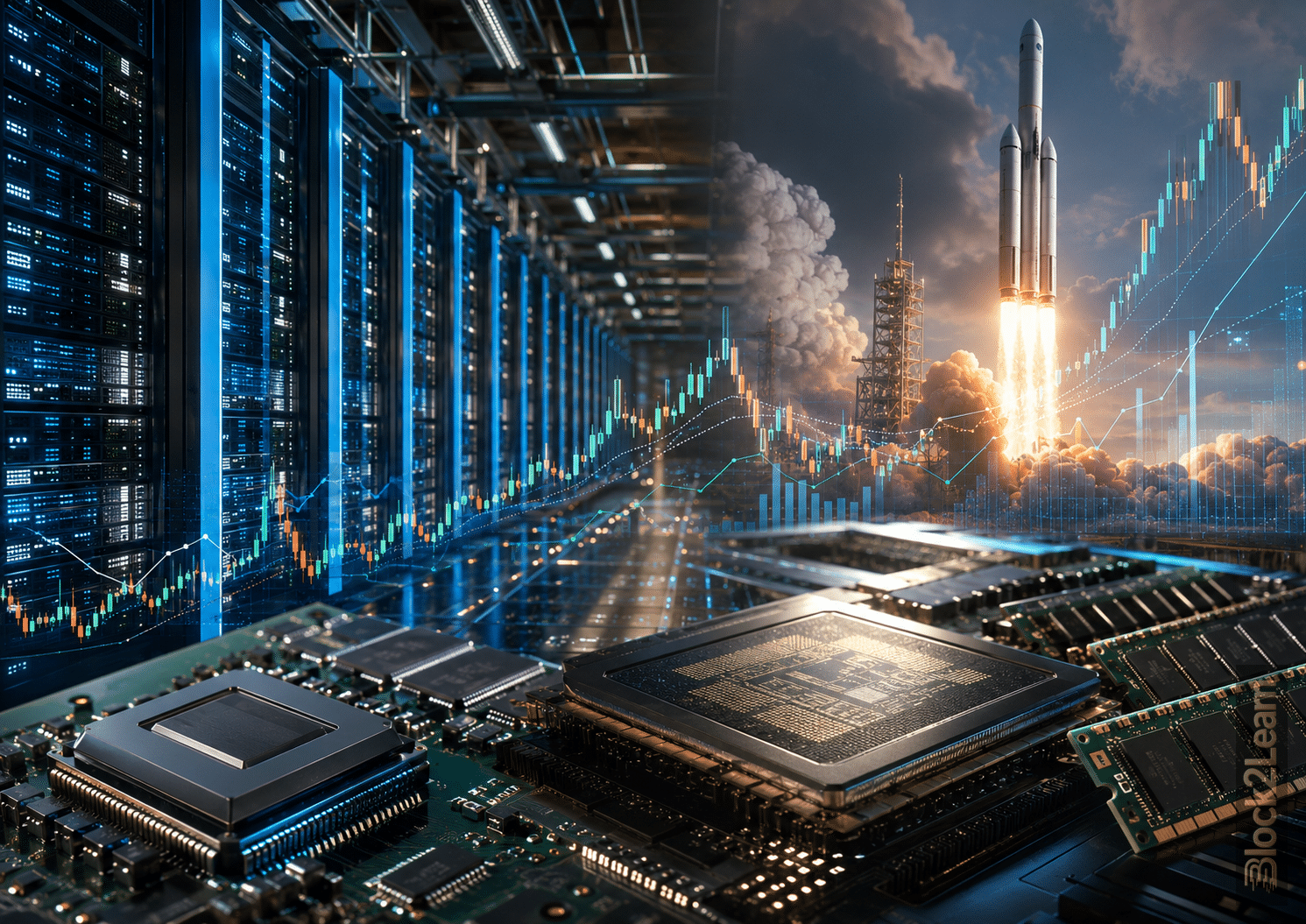 AI Infrastructure Stocks: Why Memory, Data Centers and SpaceX Are Repricing the Next Market Cycle