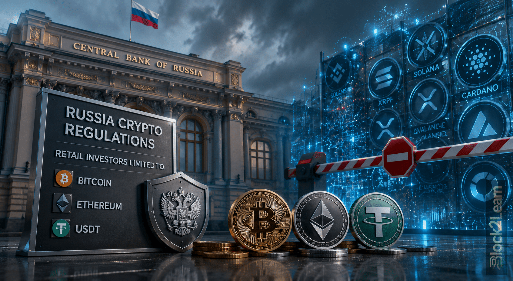 Russia Crypto Restrictions impacting Bitcoin Ethereum and digital asset regulation