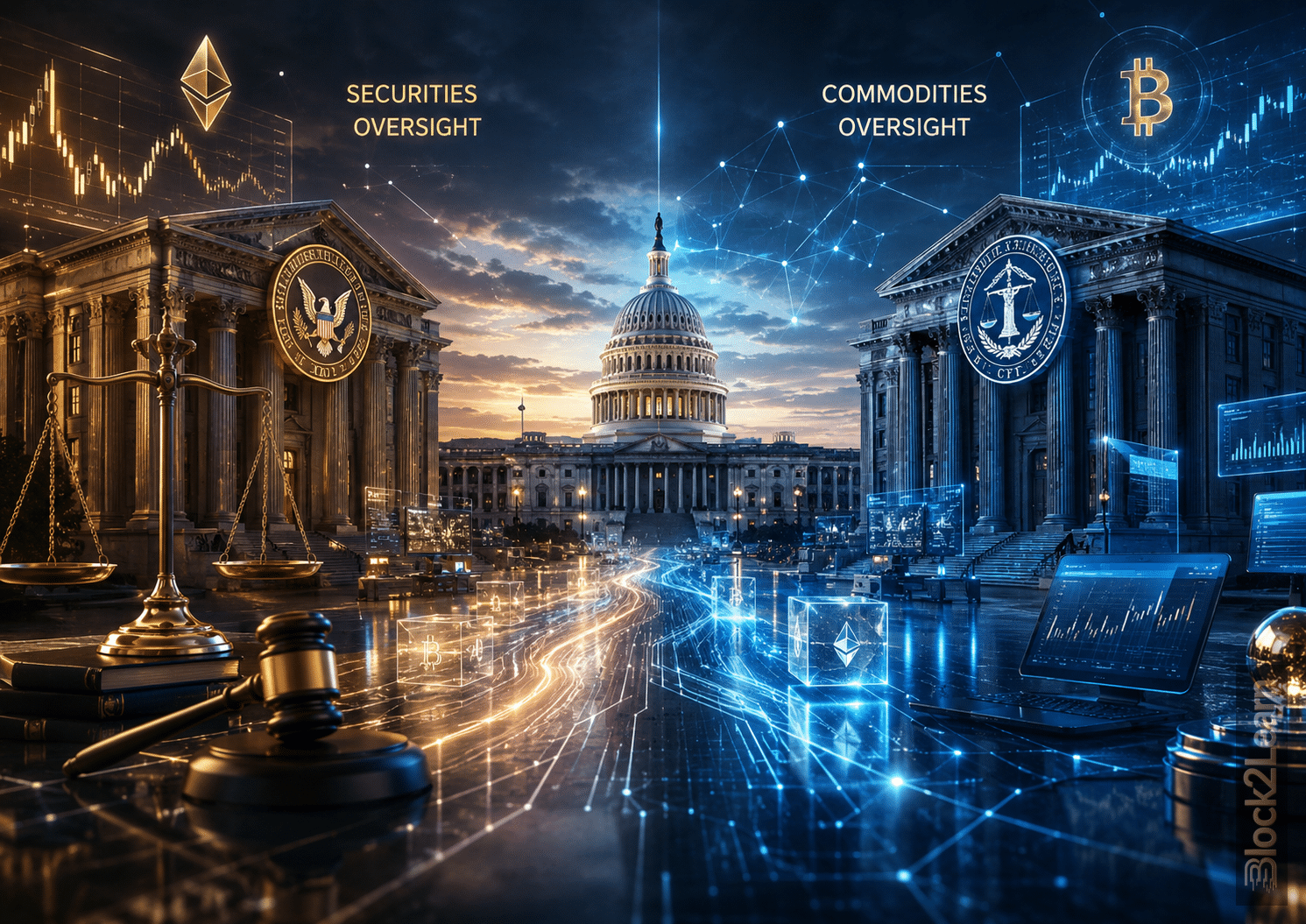 CLARITY Act crypto regulation shaping U.S. digital asset markets with SEC and CFTC oversight