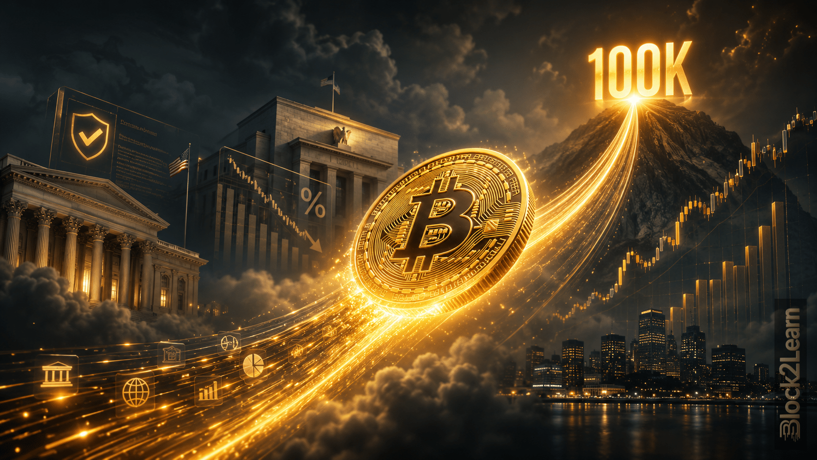 Bitcoin $100K Rally: Three Catalysts to Watch