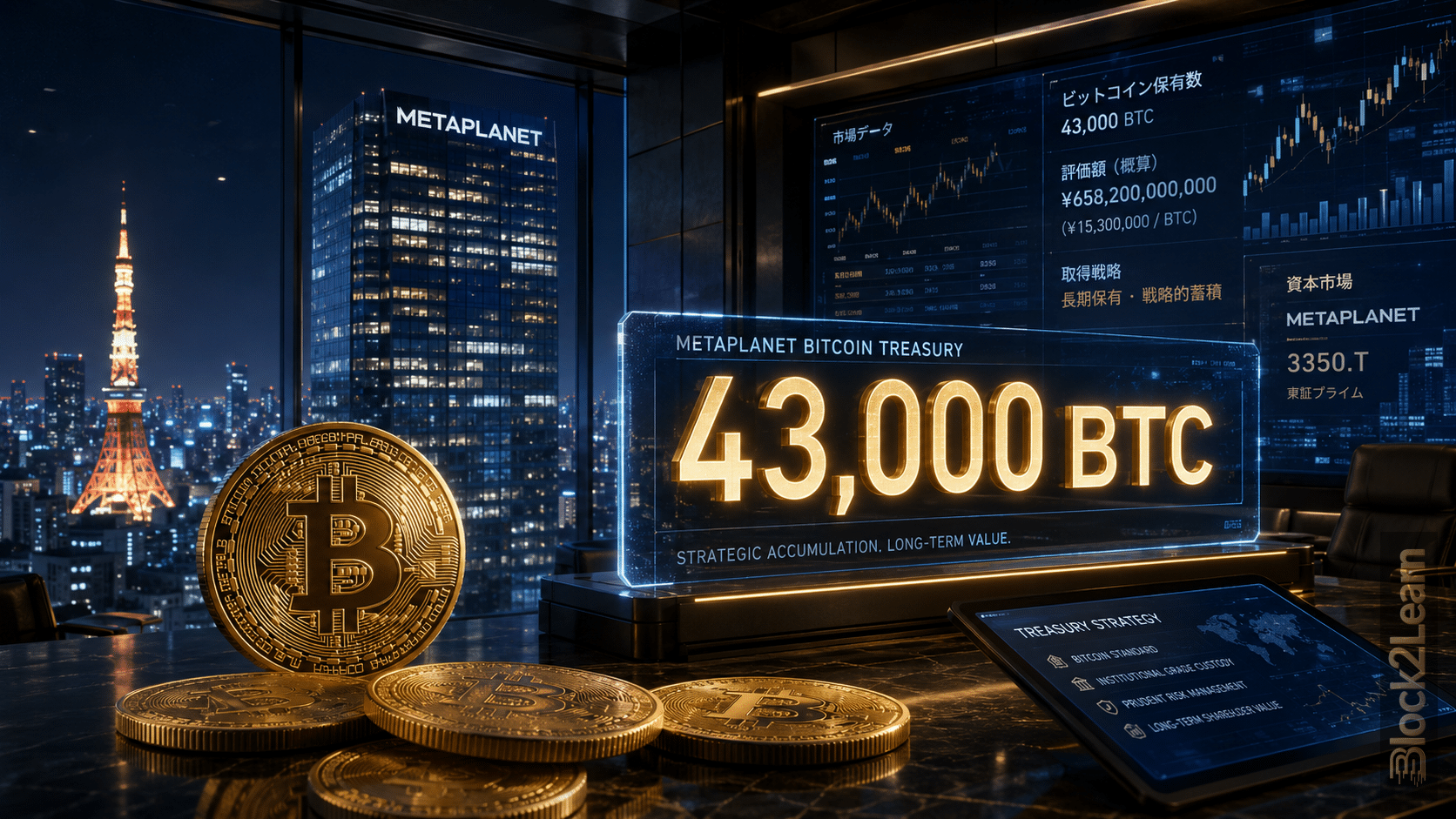 Metaplanet Bitcoin Treasury Strategy: Why 43,000 BTC Is Bigger Than Another Corporate Buy