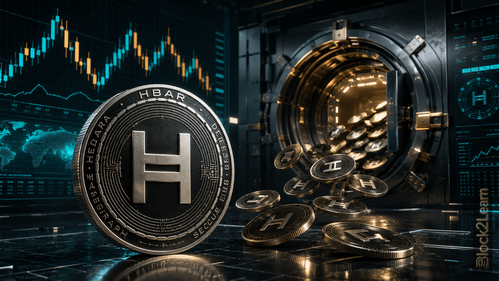 HBAR Price Prediction 2026: The $296 Million Treasury Test