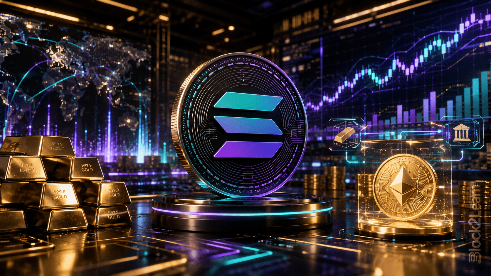 Solana Tokenized Gold Growth: Why One Billion Weekly Transactions Could Redefine the Network’s RWA Strategy