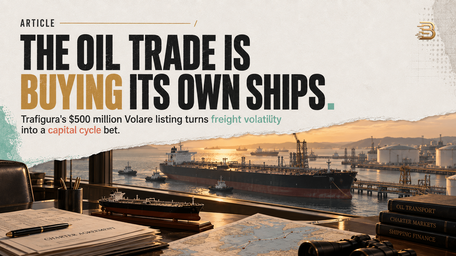 Trafigura’s Volare Listing Turns Tanker Scarcity Into a Capital Cycle Bet