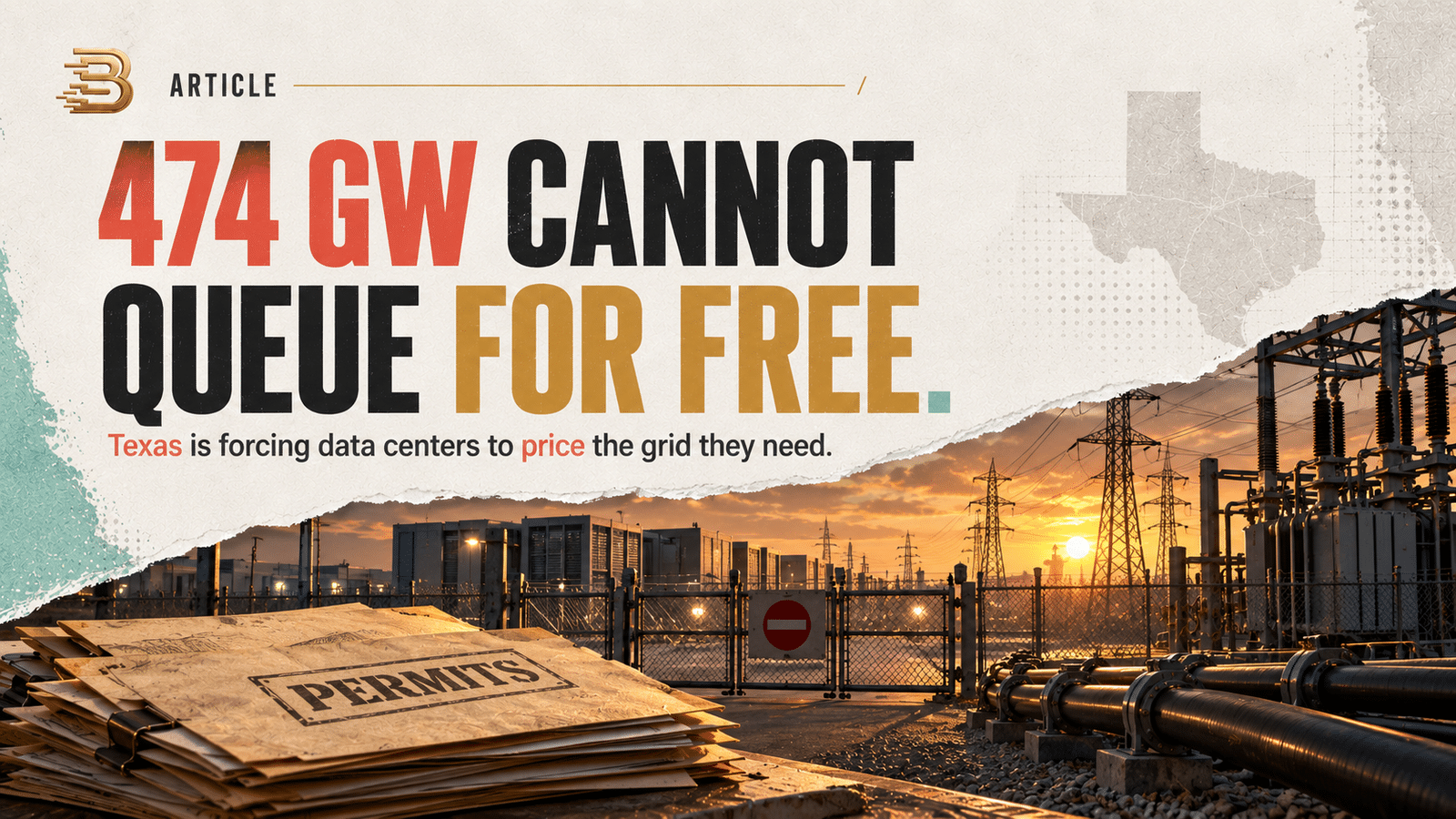 Texas&rsquo;s Data Center Permit Halt Turns 474 GW Into a Grid Cost Test