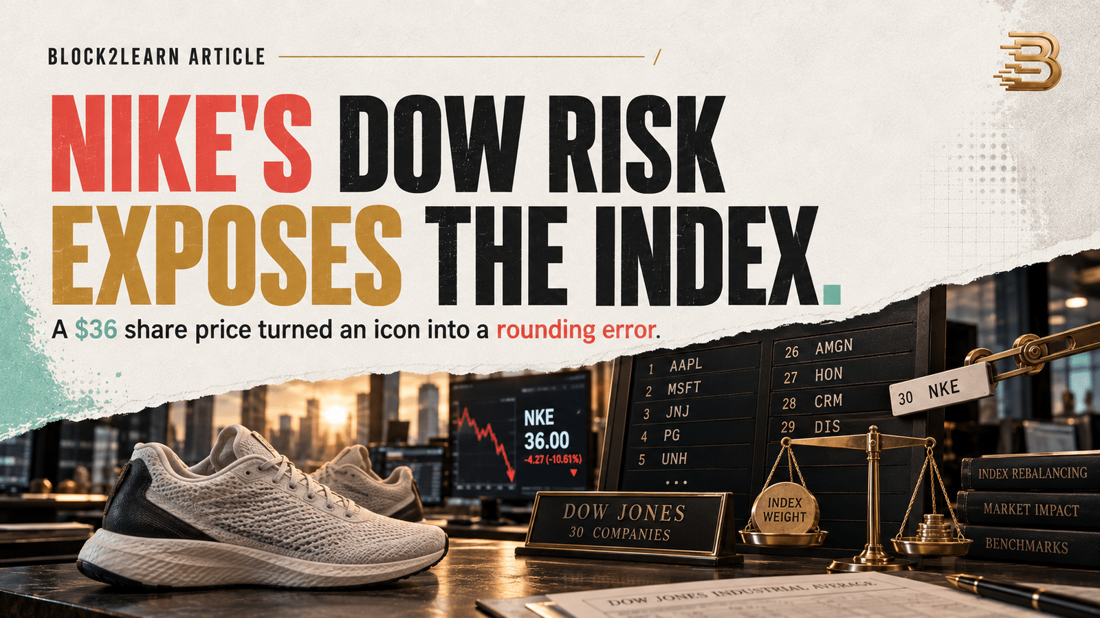 Nike Dow Risk Reveals the Hidden Cost of Price-Weighted Indexing
